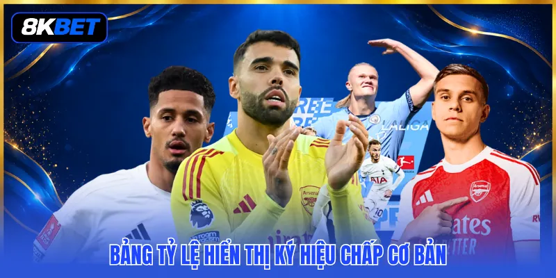 Cách Đọc Kèo Châu Á Chuẩn Xác - Hướng Dẫn Thực Chiến 2026 2 Bảng tỷ lệ hiển thị ký hiệu chấp cơ bản
