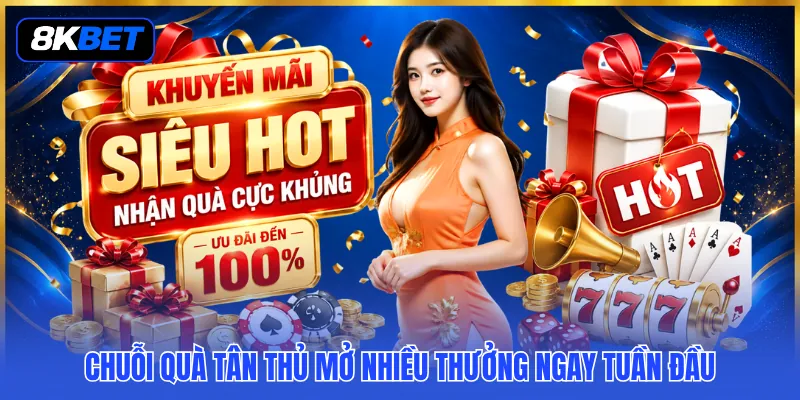 Chuỗi quà tân thủ mở nhiều thưởng ngay tuần đầu